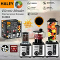 Blender Mixeur Electrique 3 En 1 Avec Mini Hachoir Et Moulin HALEY HY-2714 – خلاط كهربائي 3 في 1 مع مفرمة ومطحنة