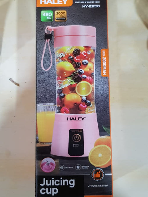 2000mAh  خلاط كهربائي محمول قابل لشحن تخفيض ليومين فقط 195الف