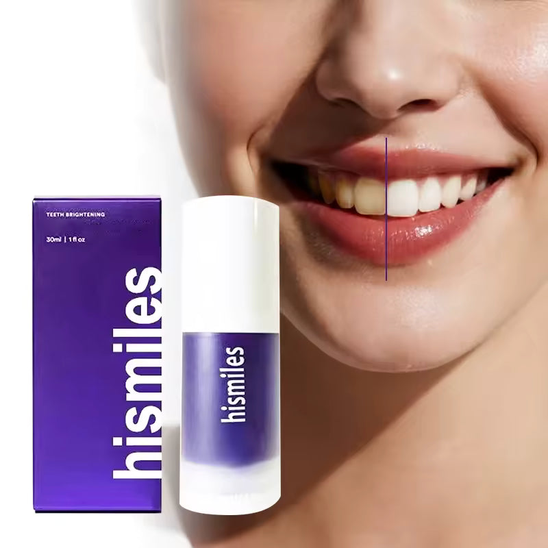 💜 HiSmiles لتبييض الأسنان جودة امريكية
